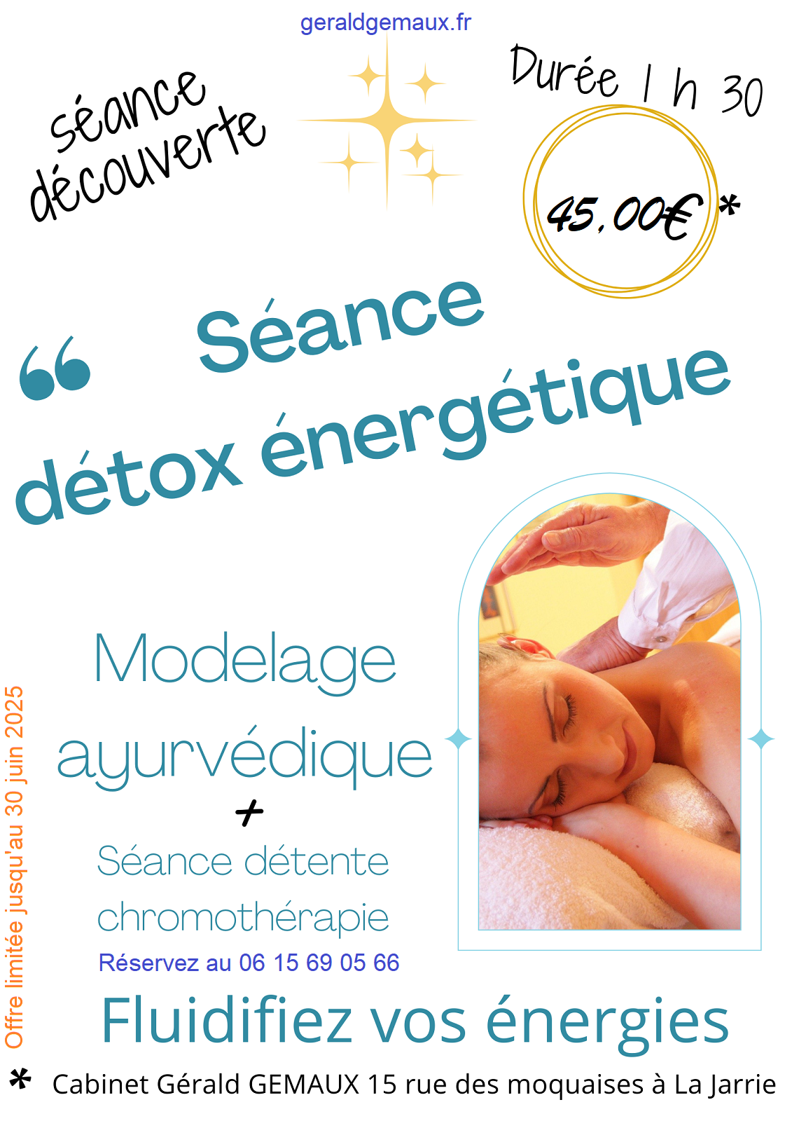 Séance détox énergétique à La Rochelle