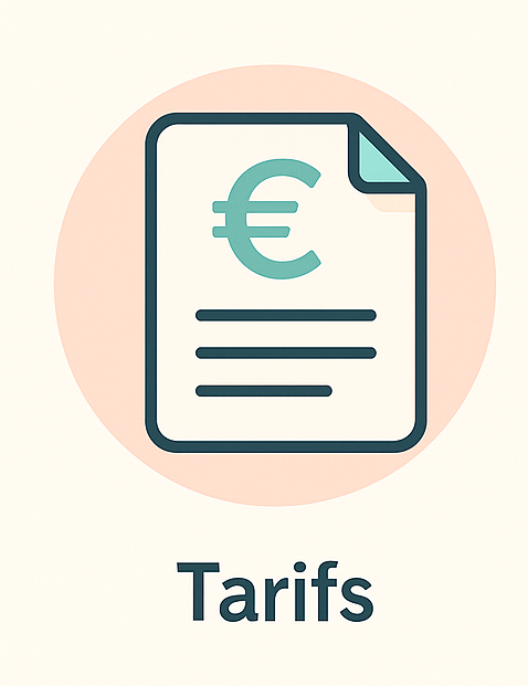 Tarifs des séances de soins énergétiques et hypnose à La Rochelle